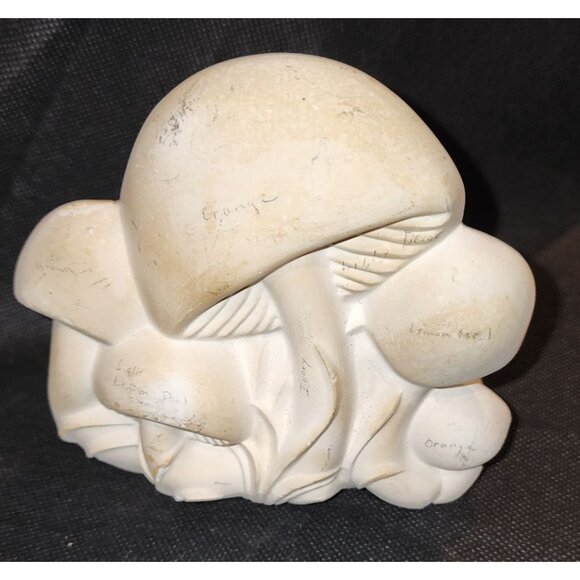 New Old Stock Vintage Groovy Retro Kitsch Ceramic Mushroom Napkin Mail Holder Ne - Picture 9 of 10